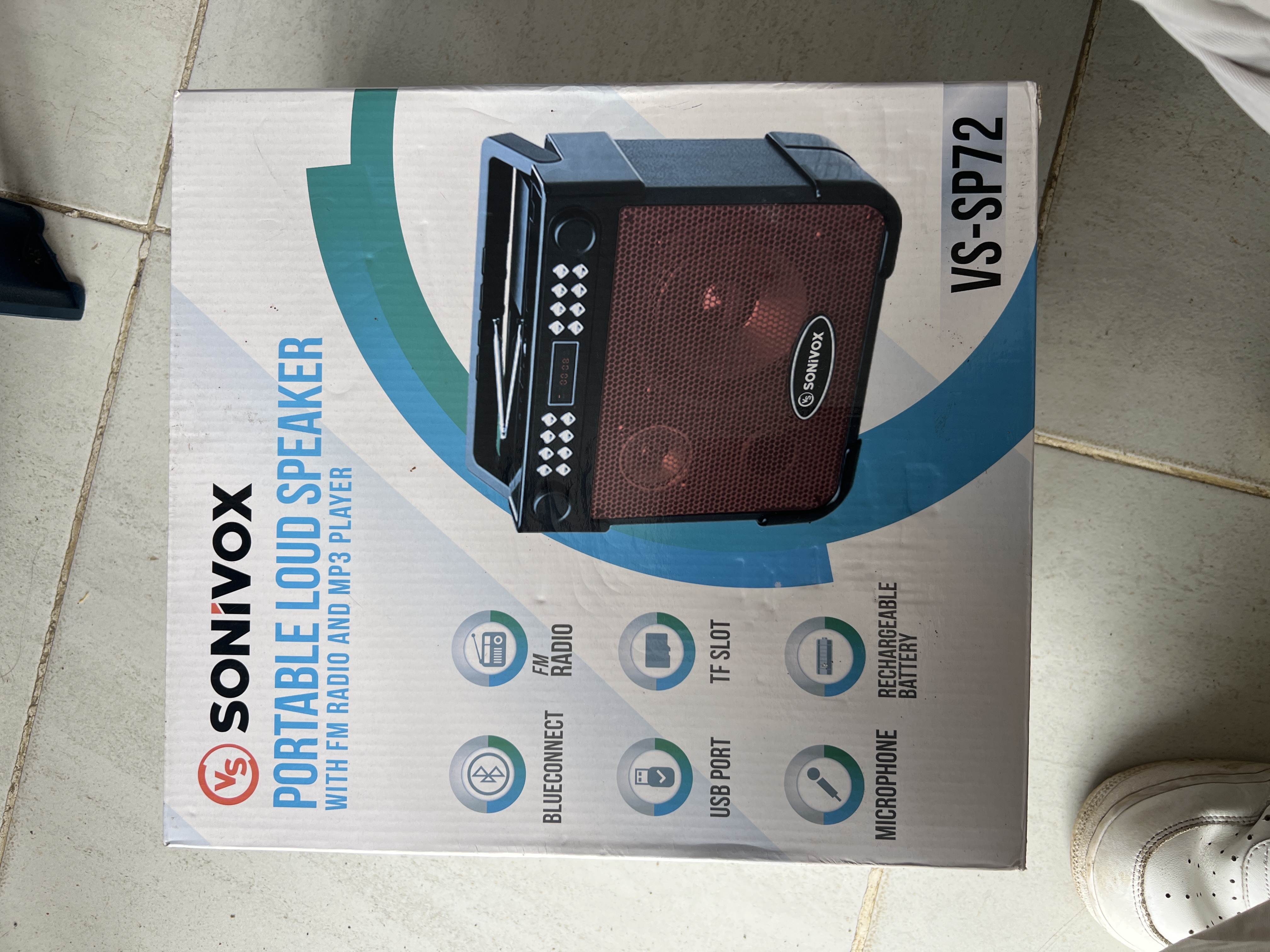 Parlante sonibox portable loud speaker