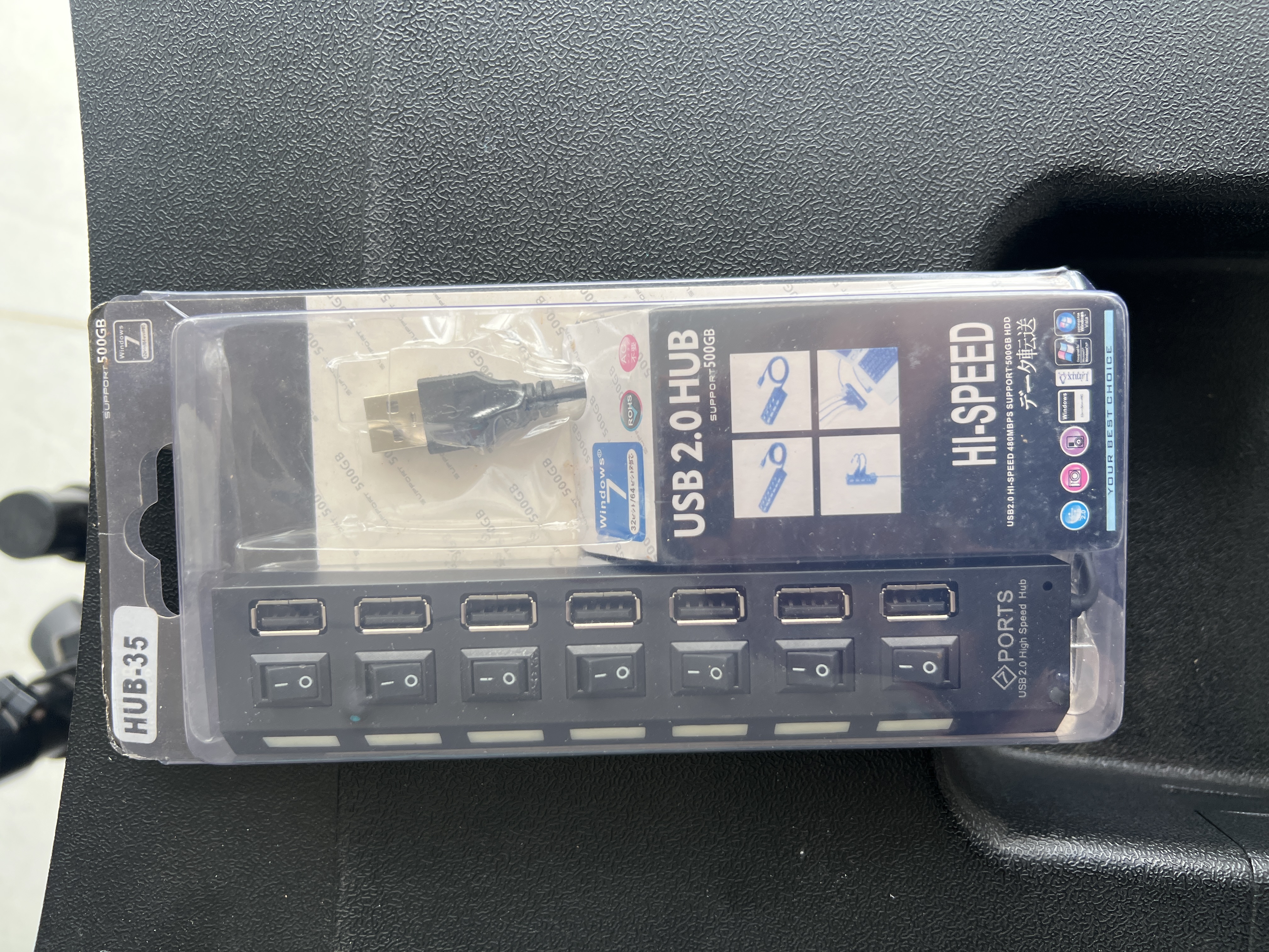 Multi puerto USB HUB-35