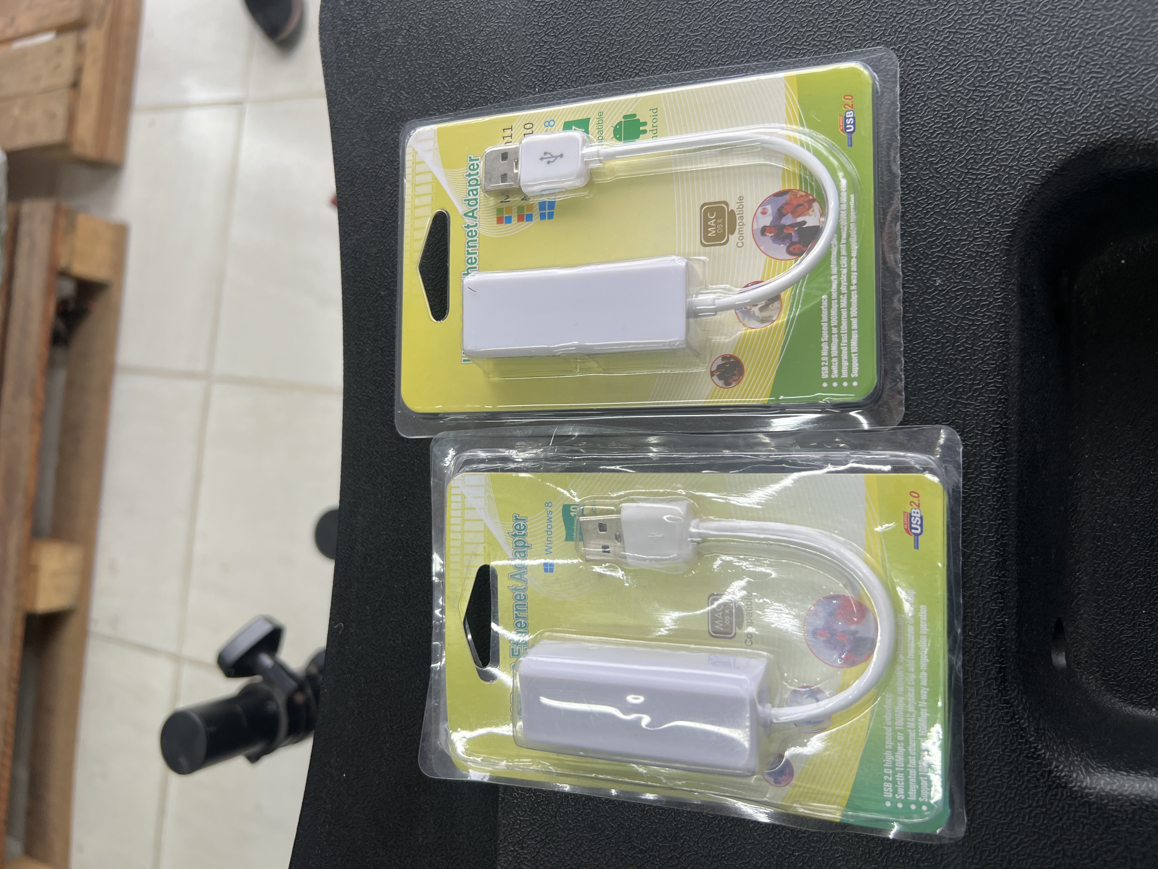 Adaptador de USB A Ethernet