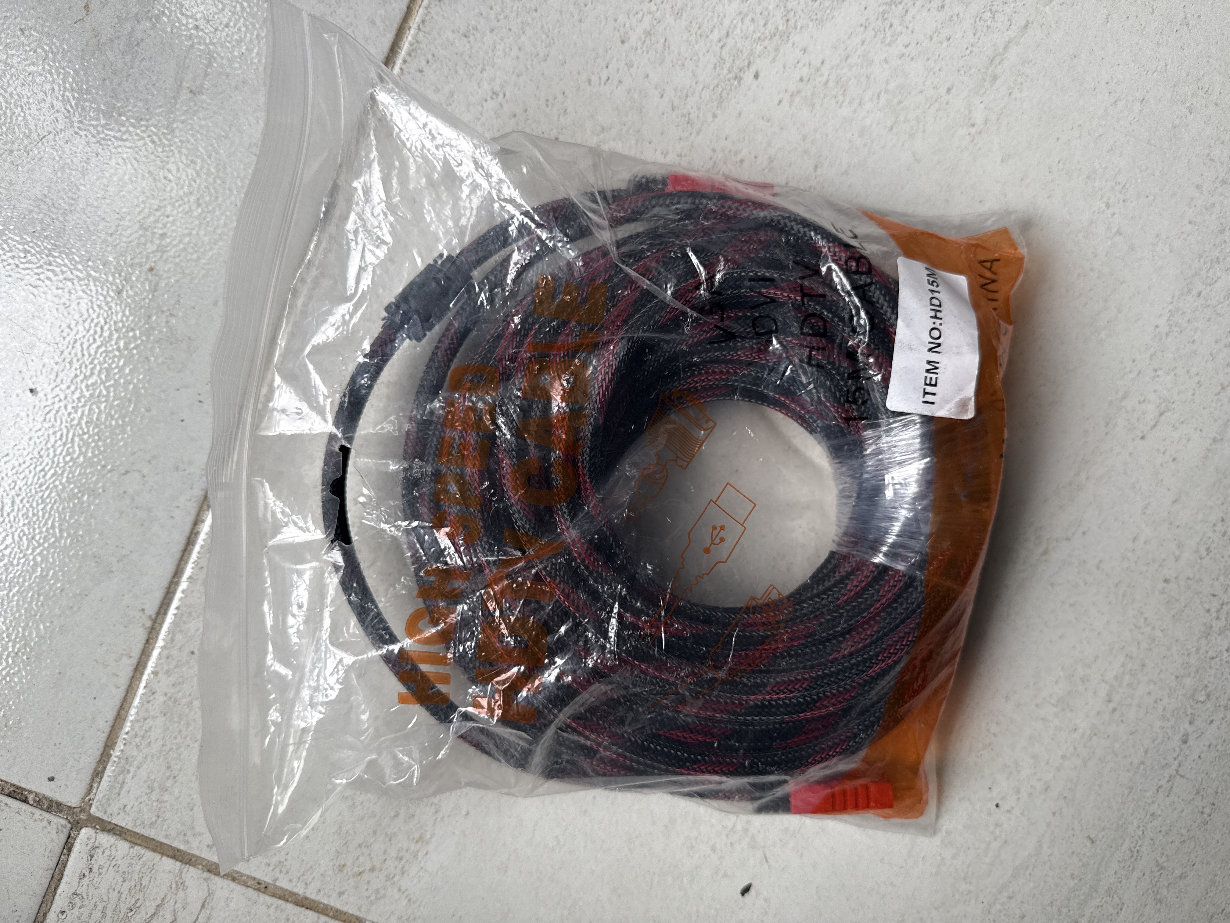Cable HDM1 15M