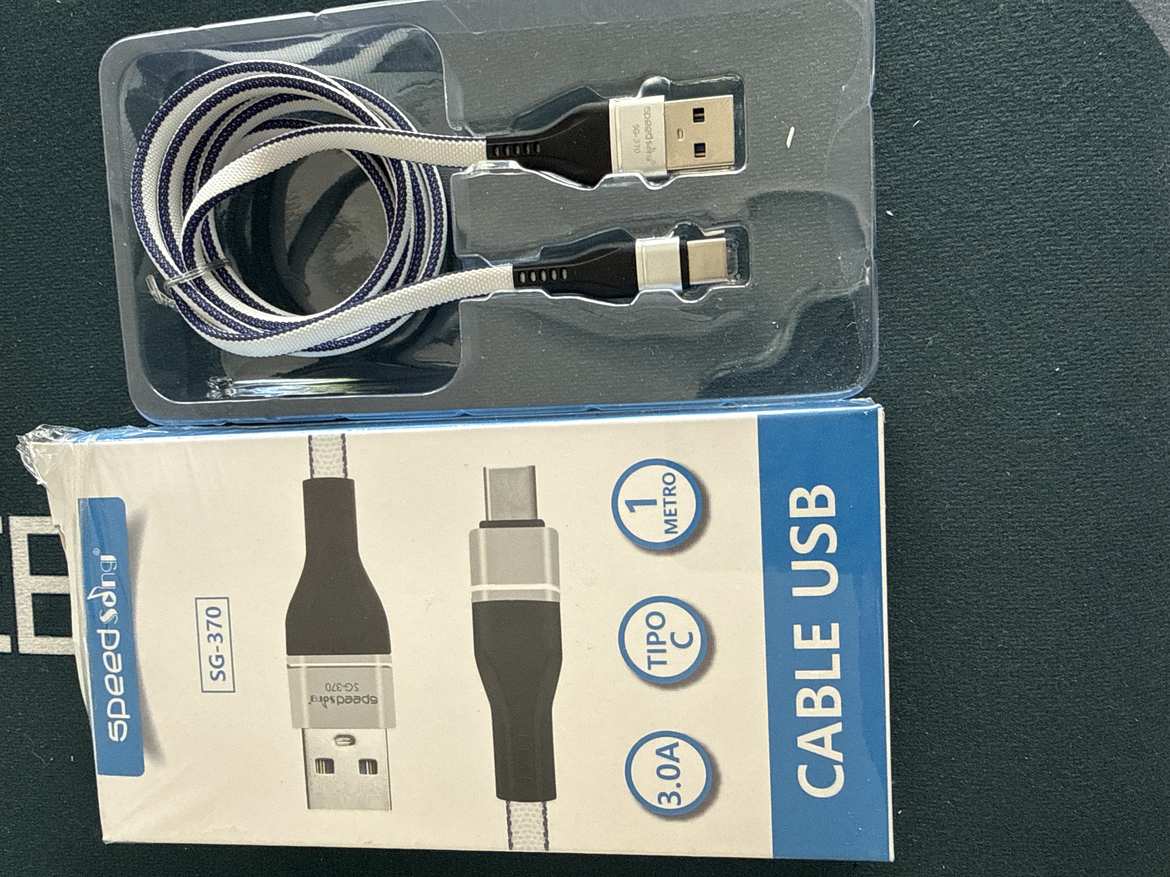 Cable Entrada USB tipo C (1M)