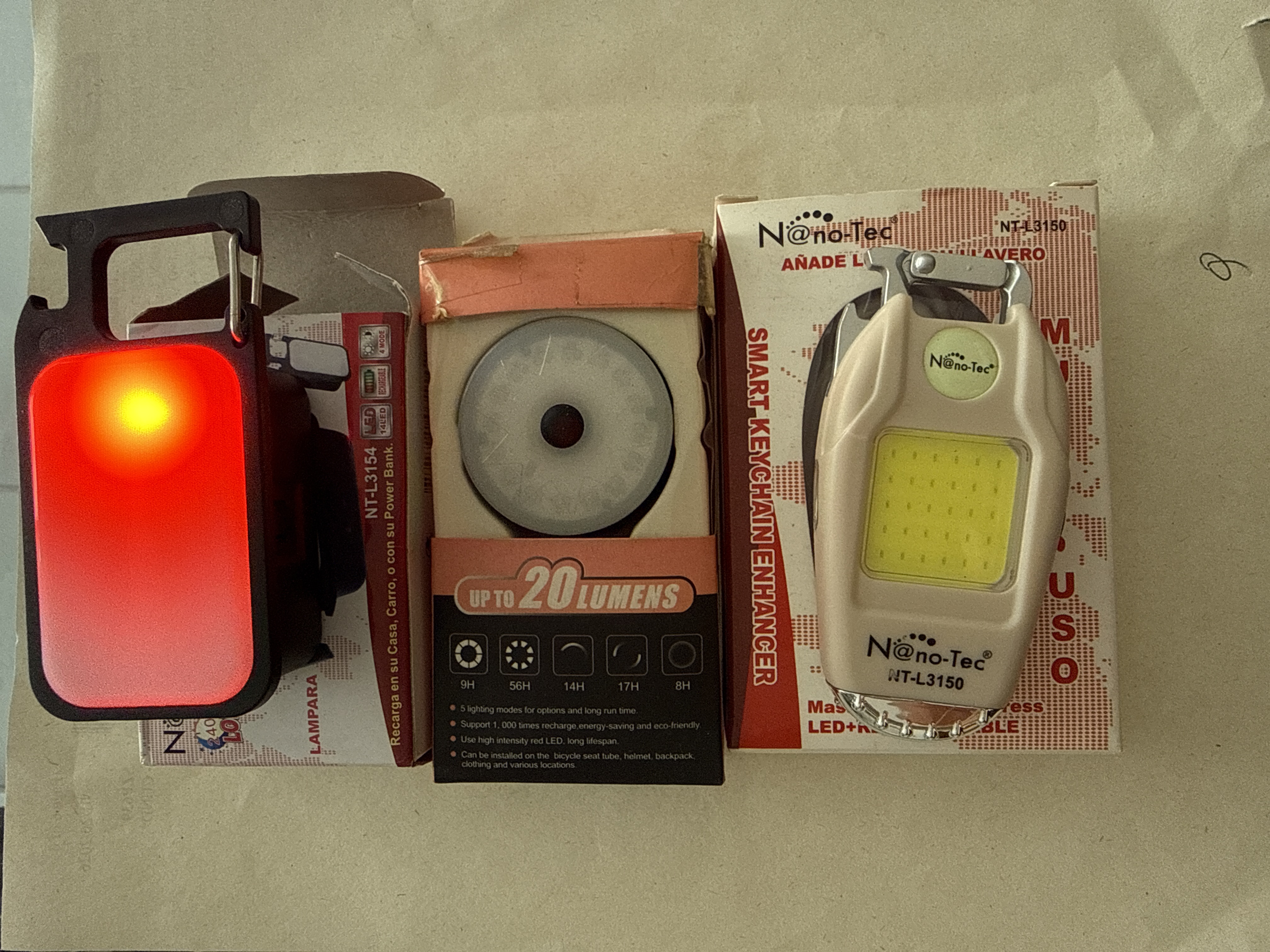 Luces para Bicicleta A,B,C… $22.000 C/U